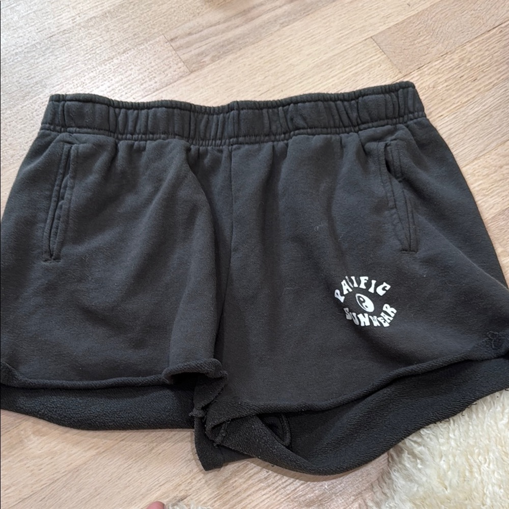 Pacific Sunwear Charcoal Sweat Shorts